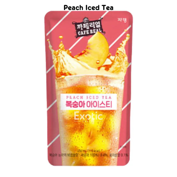 Peach iced tea