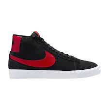 Nike sb zoom Blazer mid Black and Red